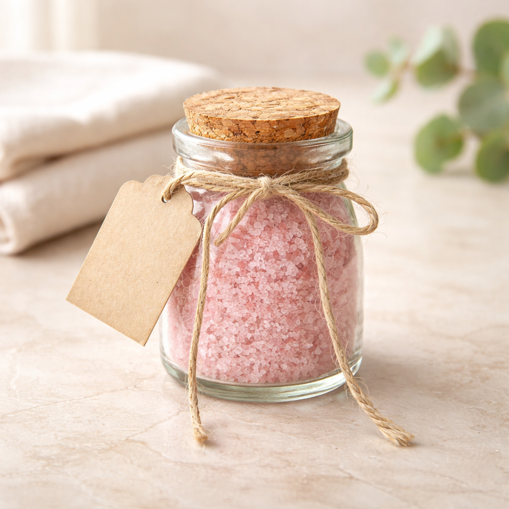 Geranium Bloom Bath Soak - Floral Mineral Salt Blend
