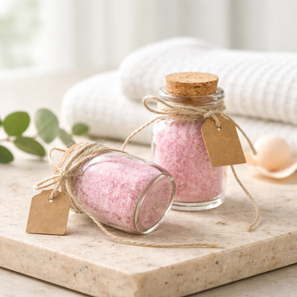 Geranium Bloom Bath Soak - Floral Mineral Salt Blend